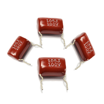 Metallized Polyester Film Capacitor Cl21 with Short Kinked Pin